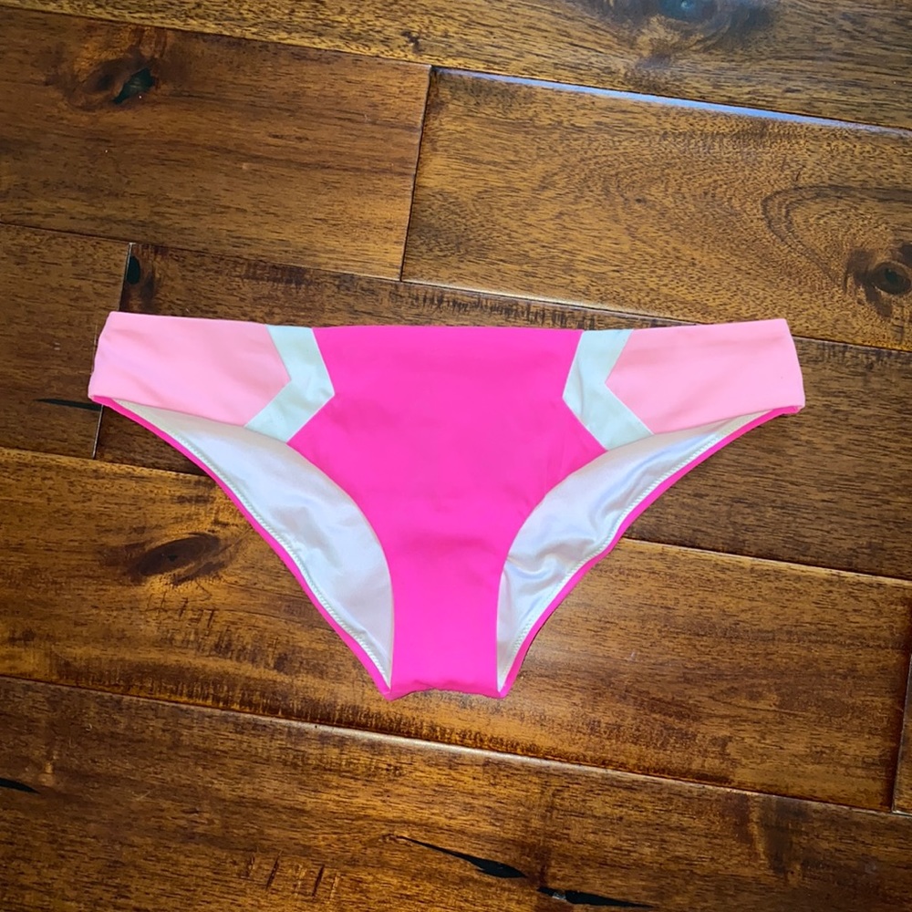 Pink bikini bottoms